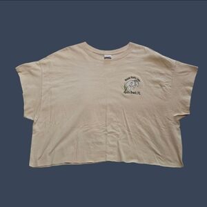 Manatee Viewing Center Apollo Beach Cropped Tshirt